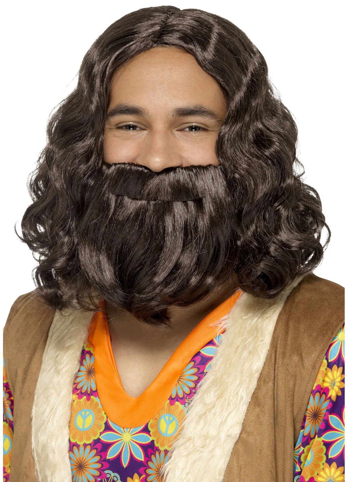 Hippie/Jesus Wig & Beard Set