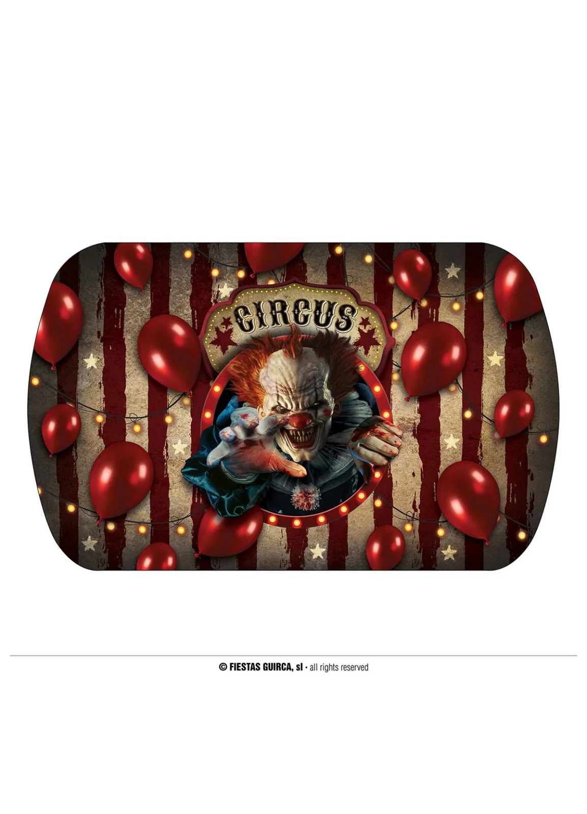 Horror Clown Party Tray