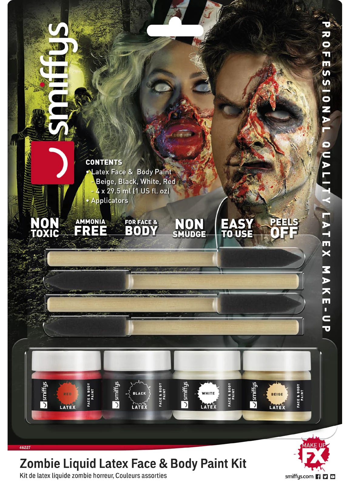 Horror Zombie Liquid Latex Kit