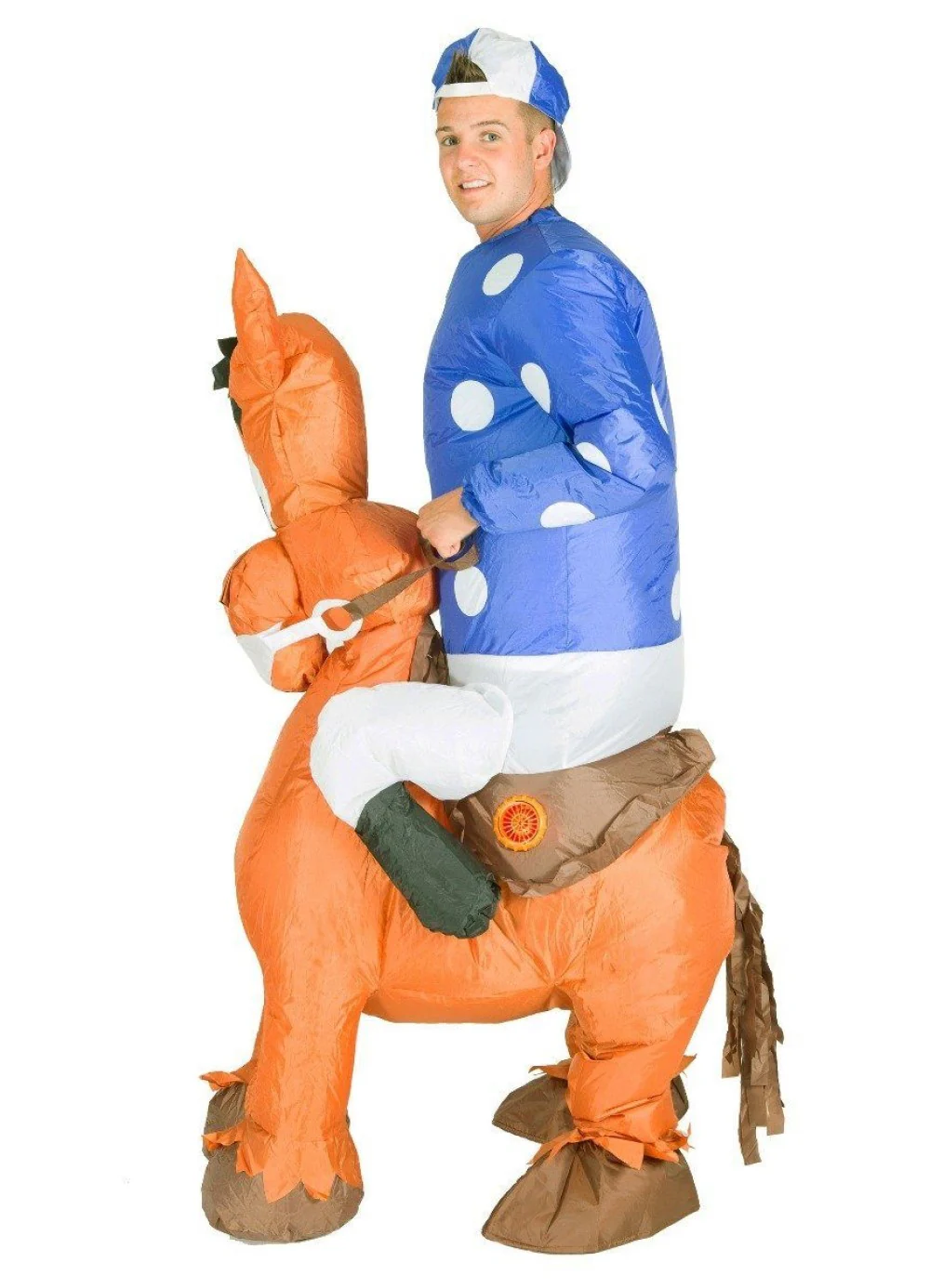 Inflatable Jockey Costume Adult - Image 2