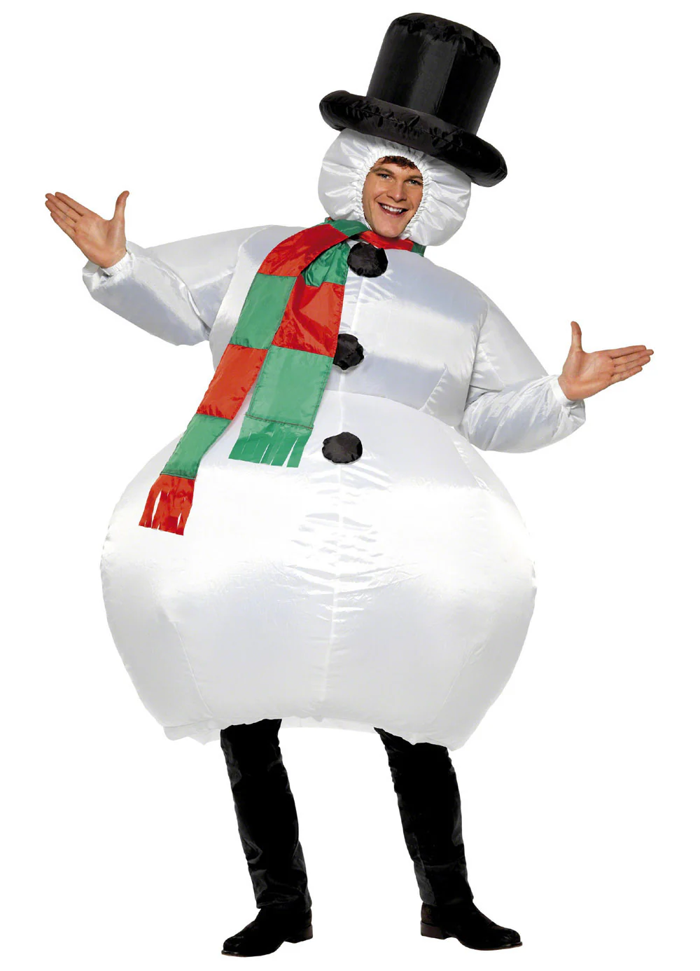 Inflatable Snowman Costume Adult