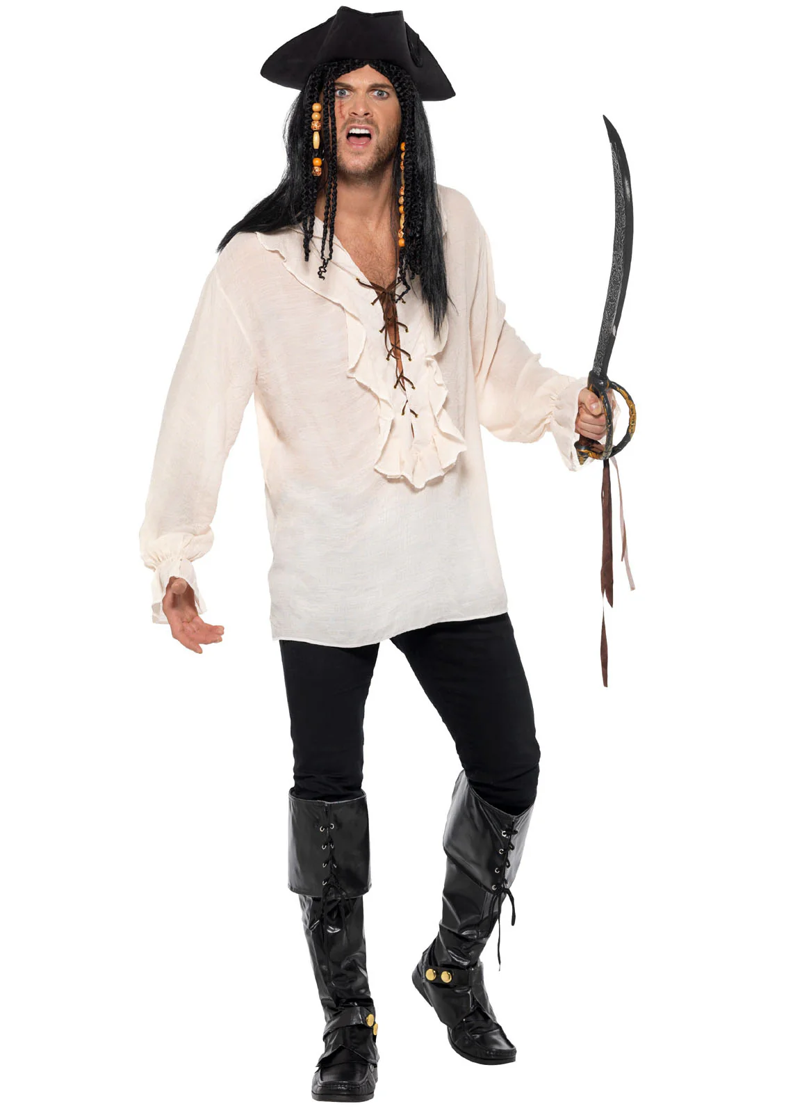 Ivory Pirate Shirt Adult