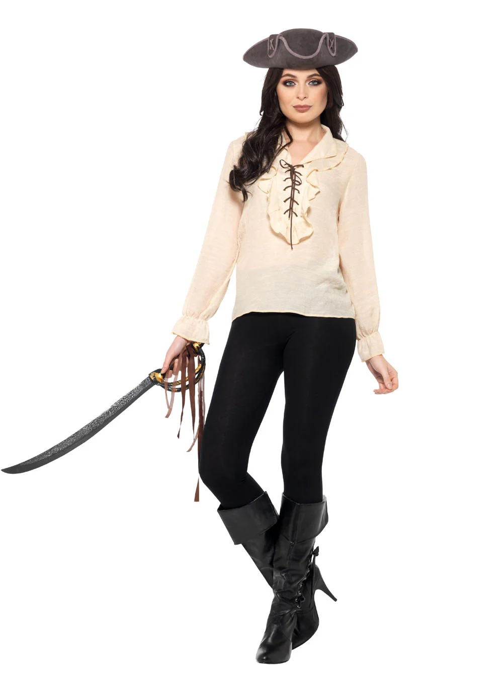 Ivory Pirate Shirt Adult - Image 2