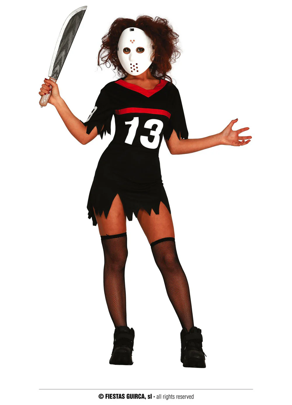Jazz Dead Hockey Lady Costume