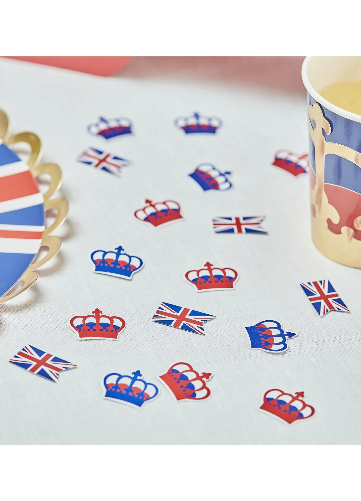 Union Jack Royal Table Confetti