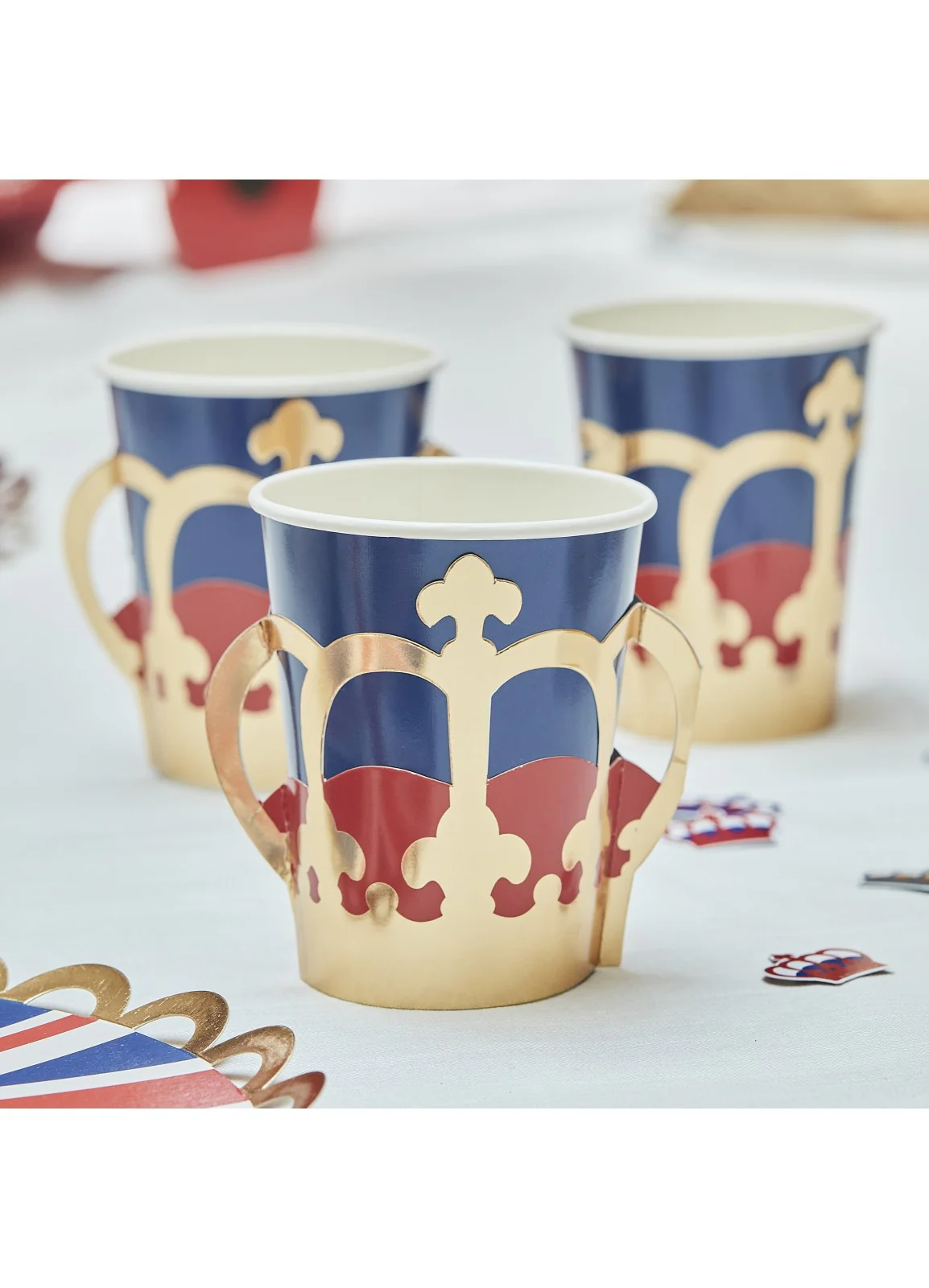 Crown Party Cups 8pk