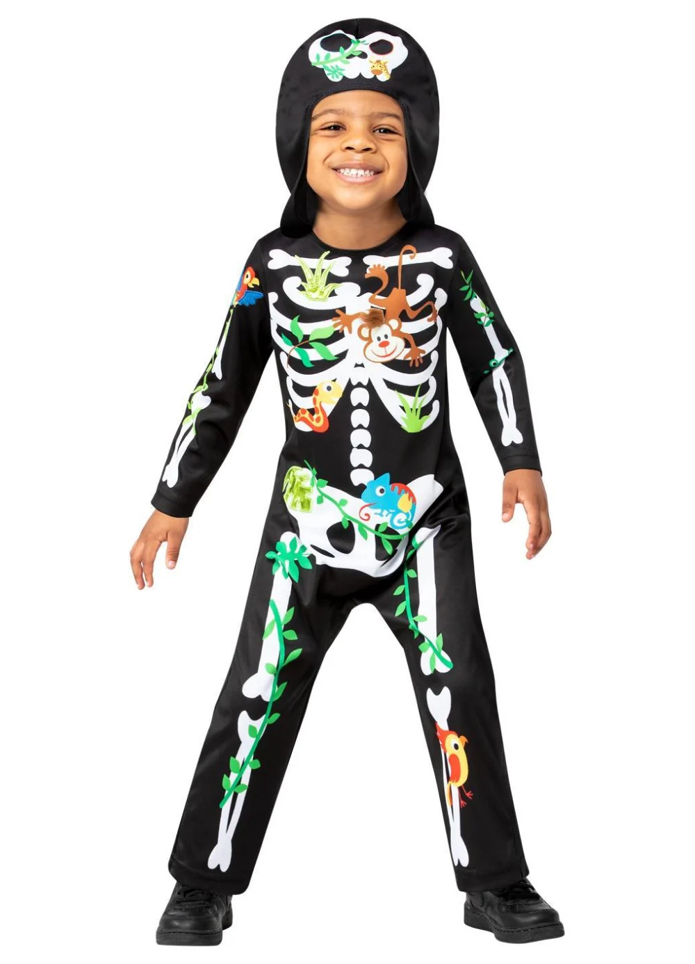 Jungle Skeleton Costume Child - Image 2