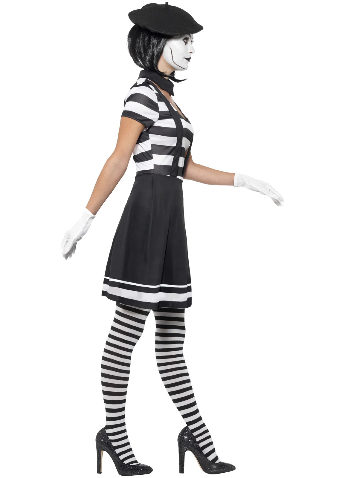 Lady Mime Artist Costume Adult - Image 2