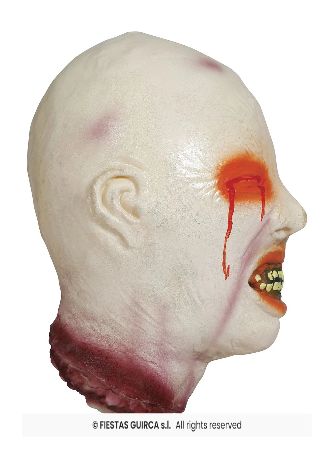 Hanging Latex Bald Head - Image 2