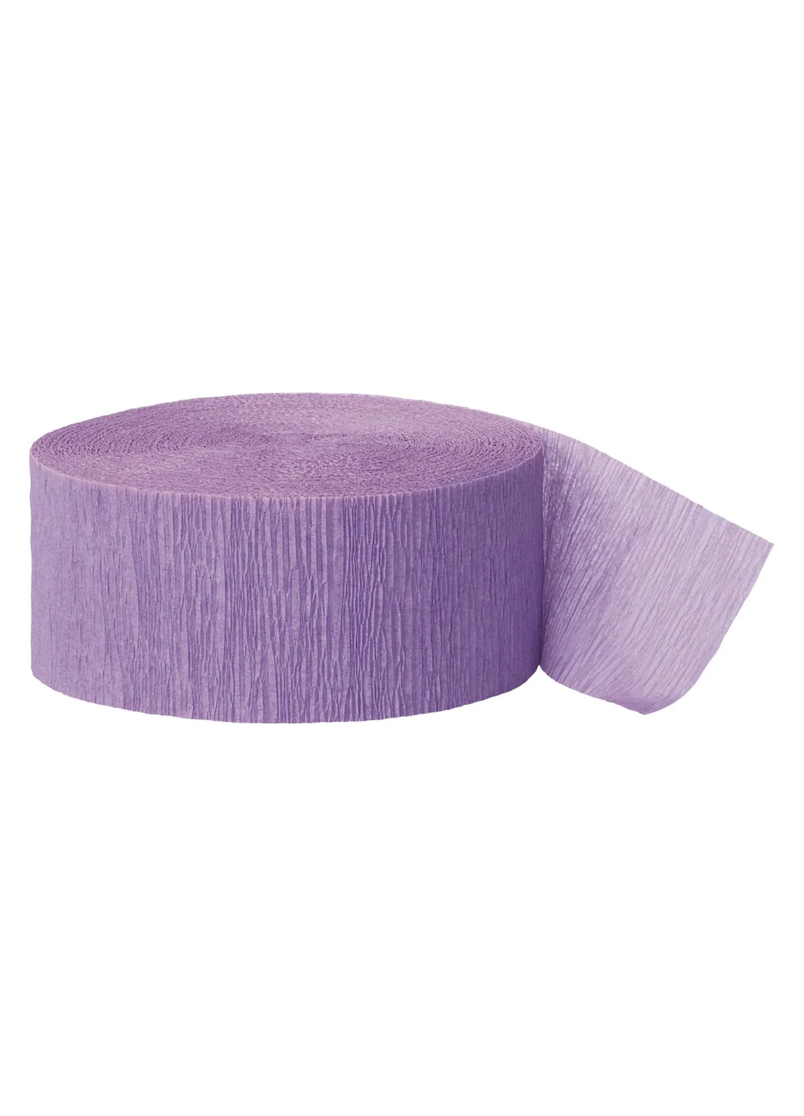 Lavender Crepe Streamer