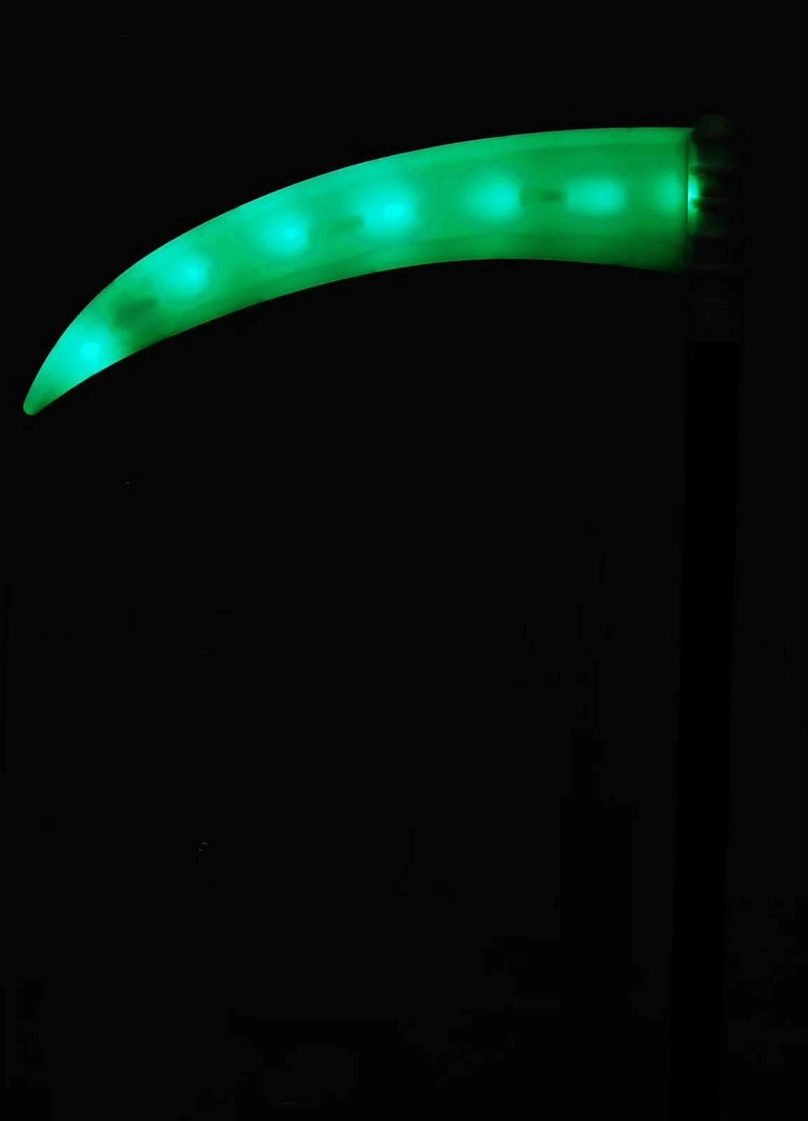 Light Up Green LED Scythe - Image 2