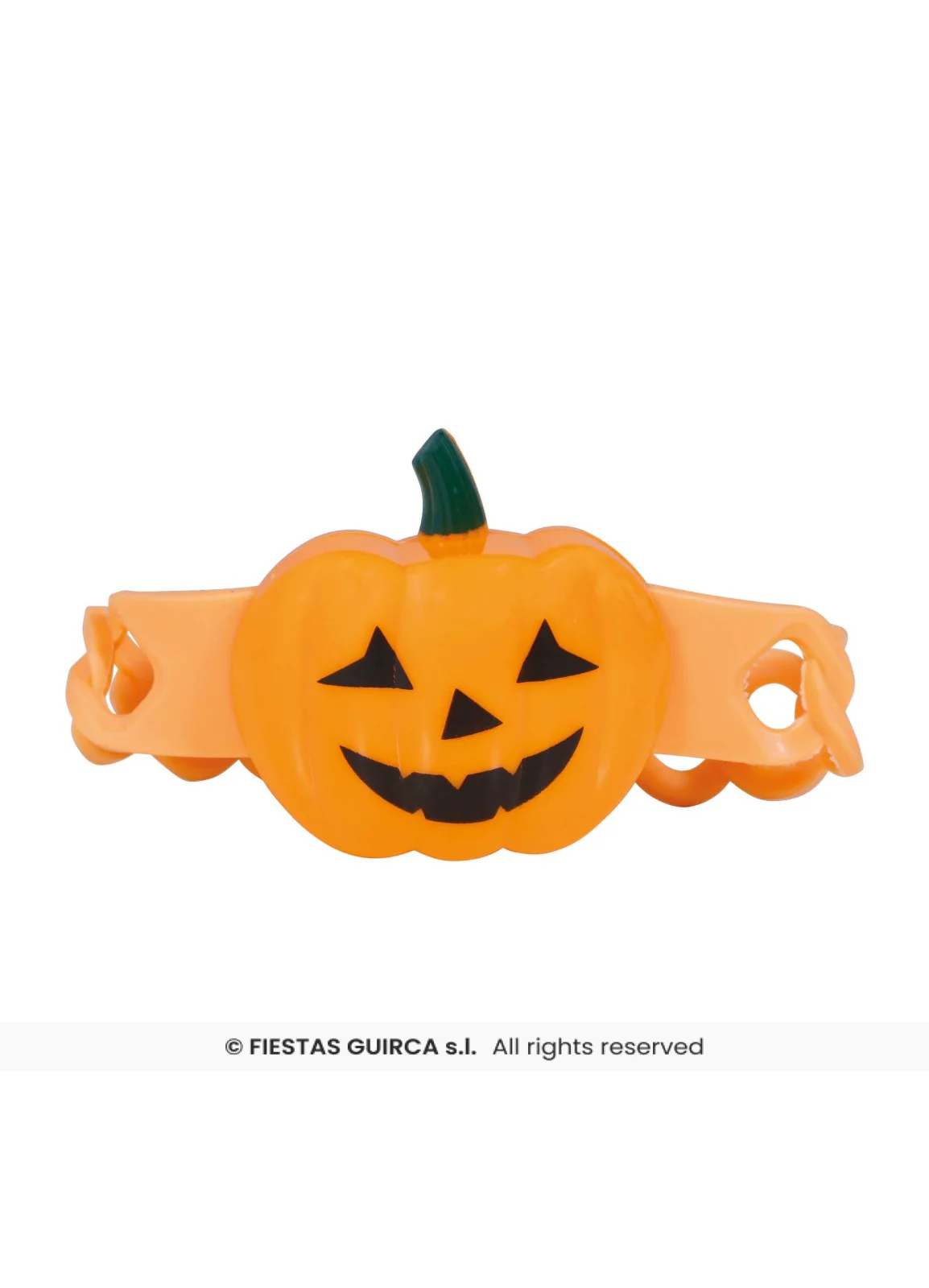 Light Up Pumpkin Wristband - Image 3
