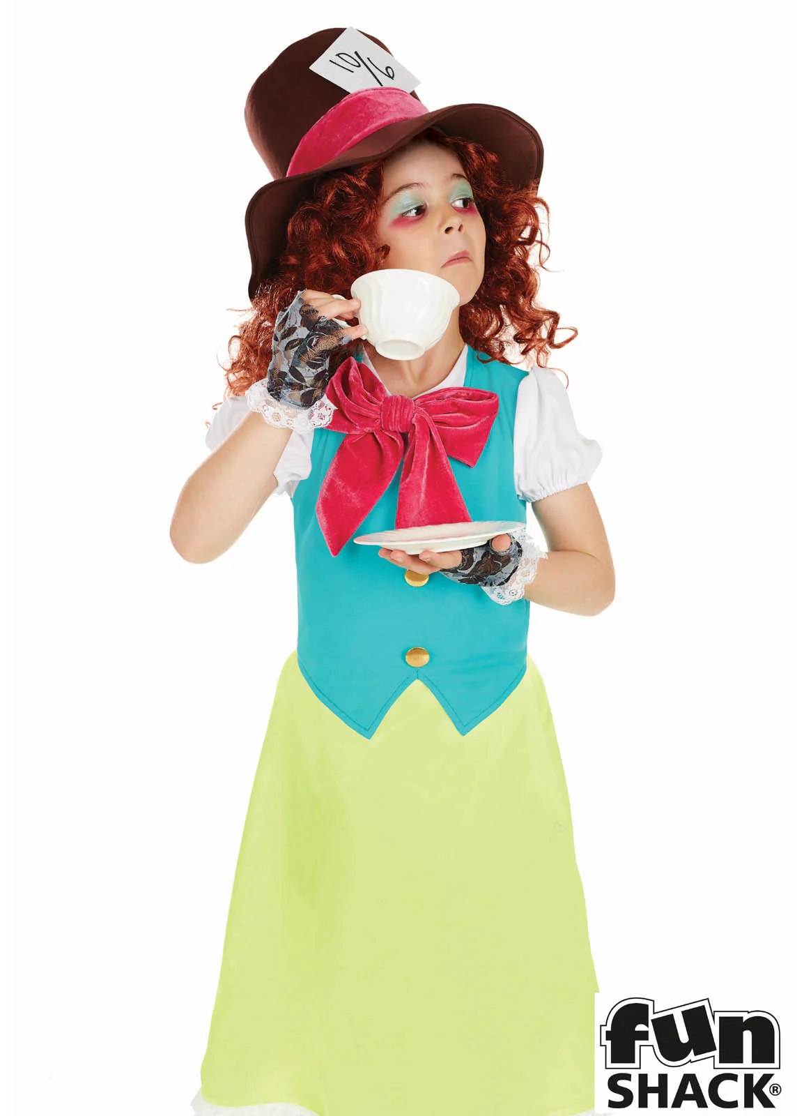 Little Miss Hatter Costume Child - Image 2