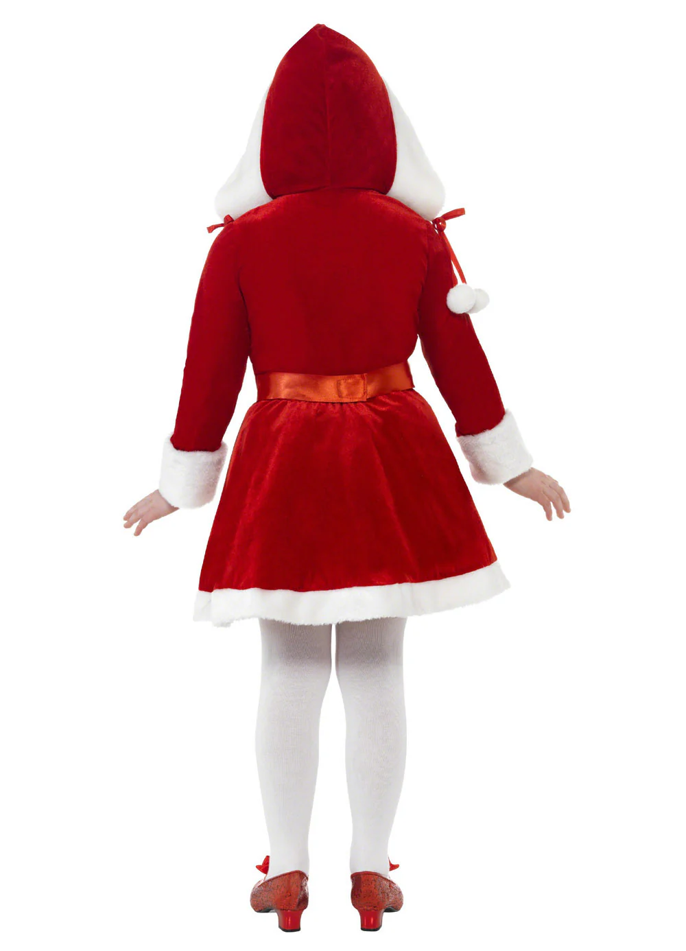 Little Miss Santa Costume Child - Image 3