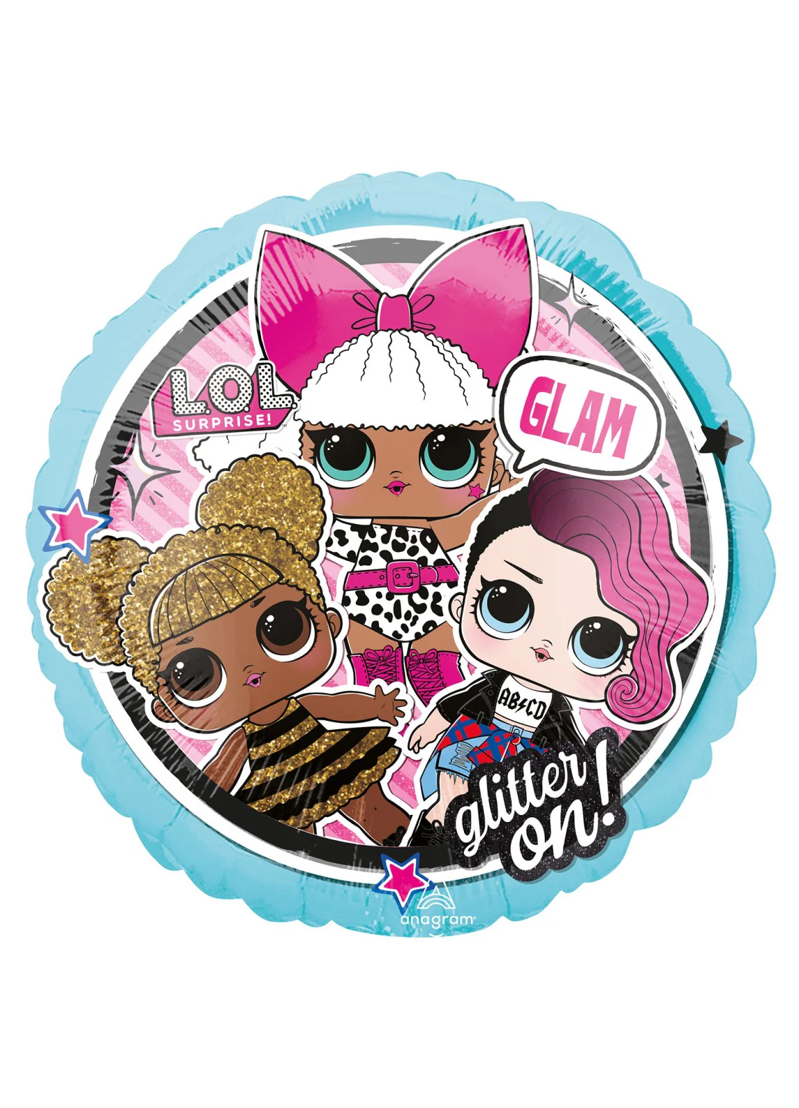 LOL Glam Foil Balloon