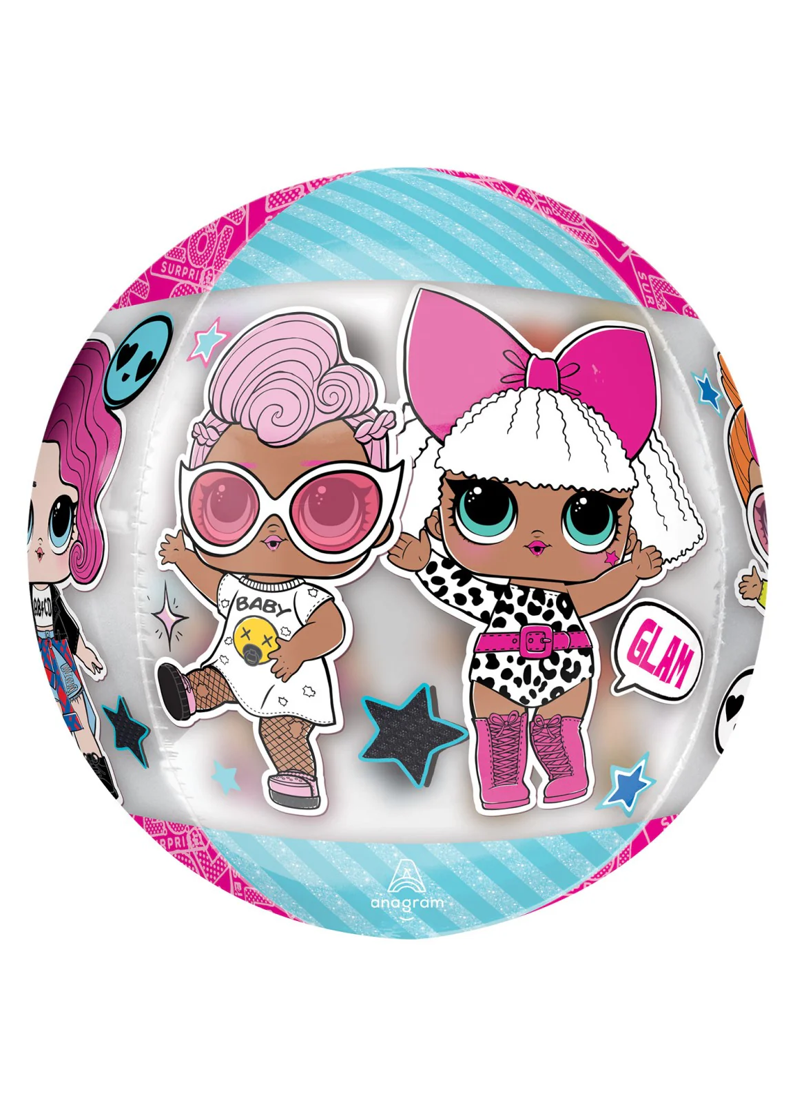 LOL Glam Orbz Balloon - Image 2