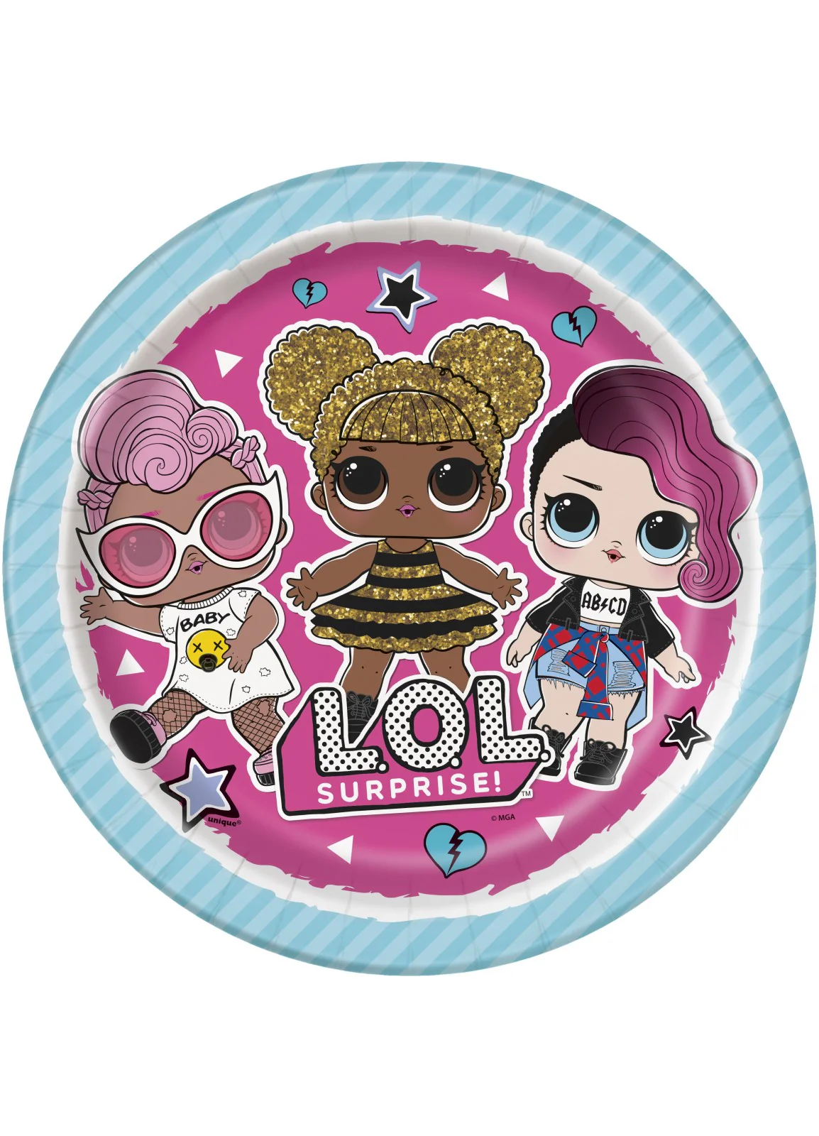 LOL Surprise Plates 8pk