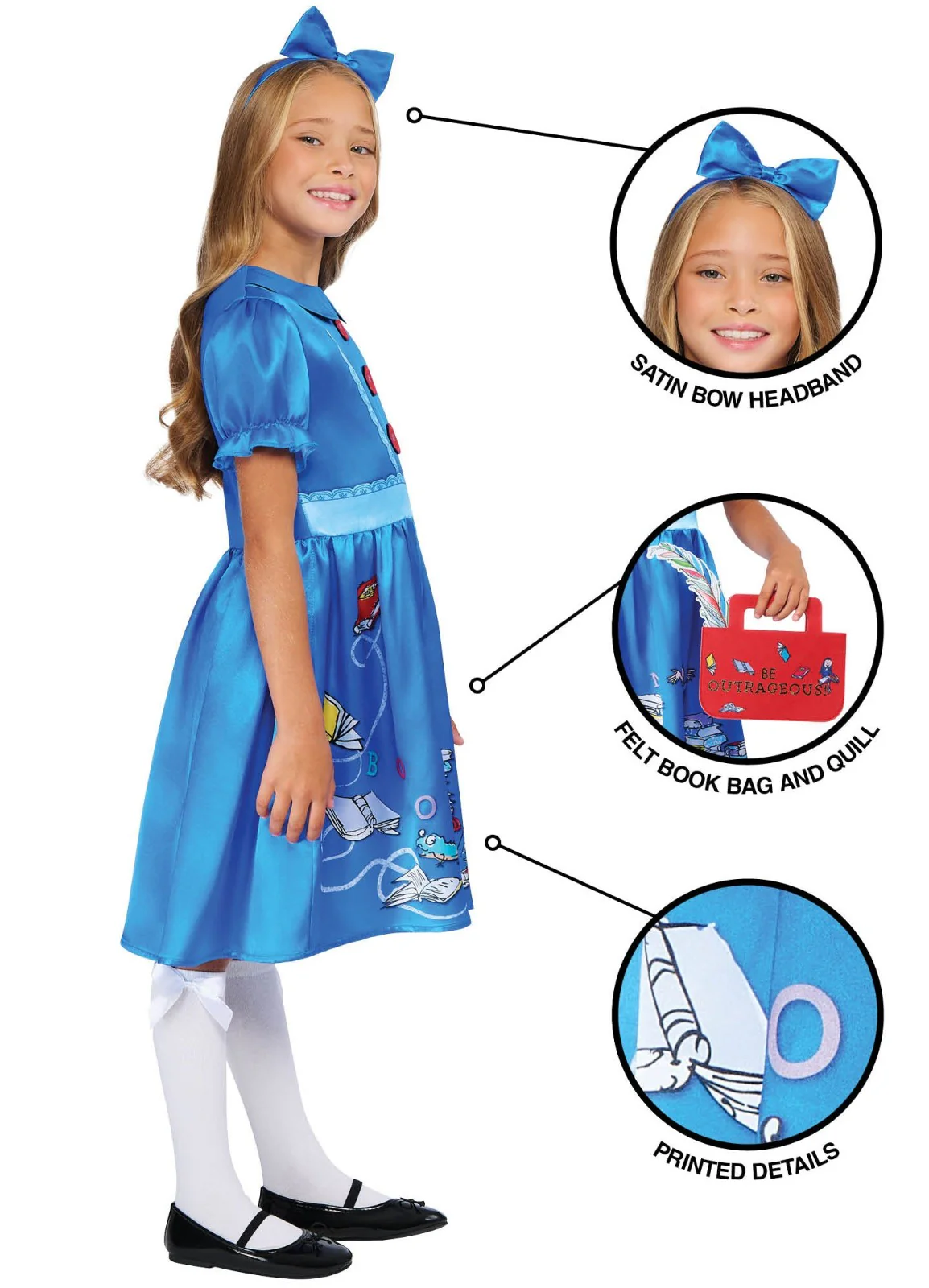 Matilda Costume Child - Image 2
