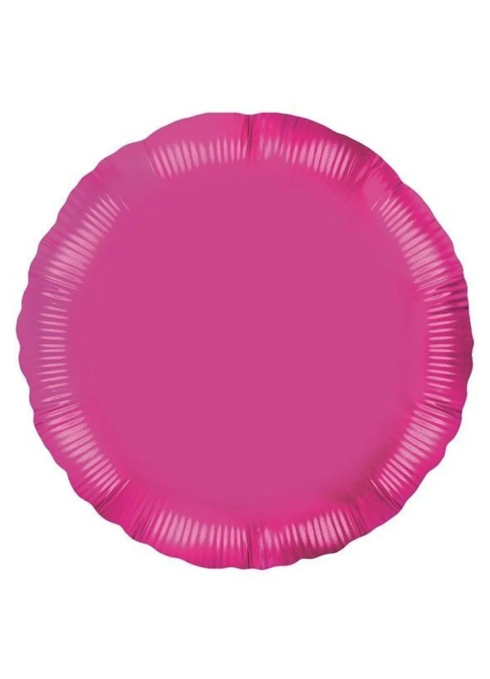 Metallic Fuchsia Round Foil Balloon