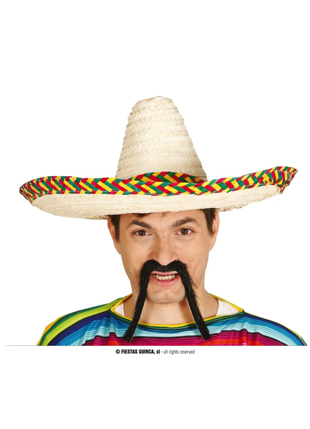 Mexican Straw Sombrero