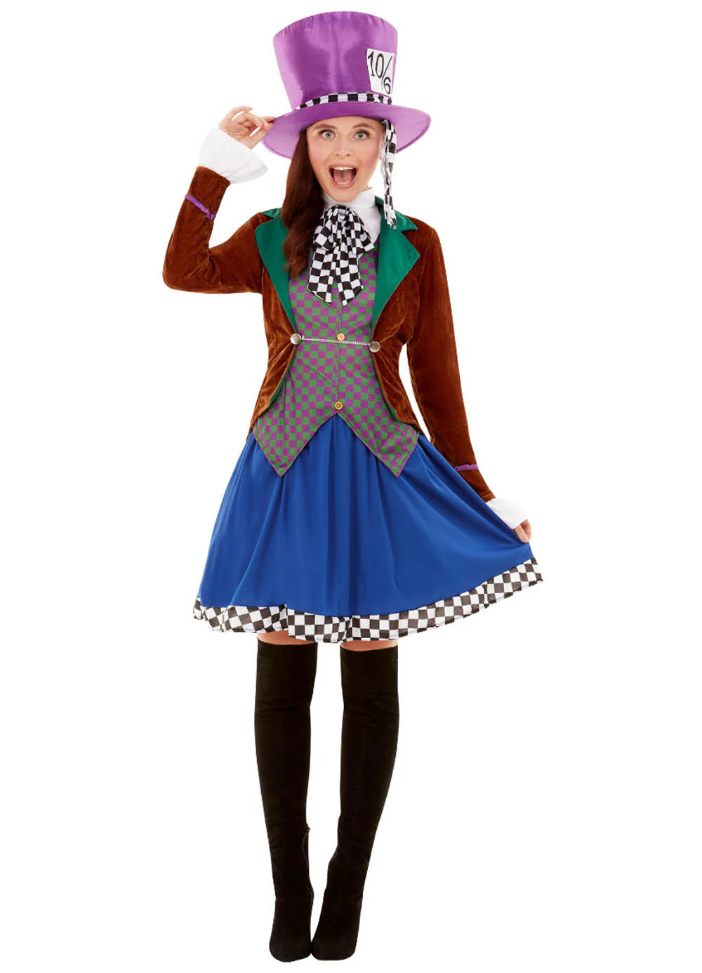 Miss Hatter Costume Adult - Image 2