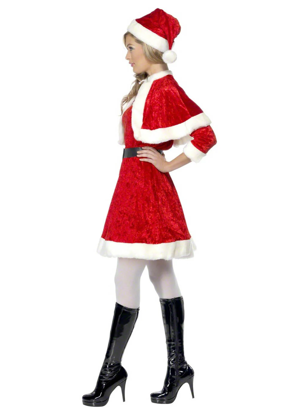 Miss Santa Costume Adult - Image 2