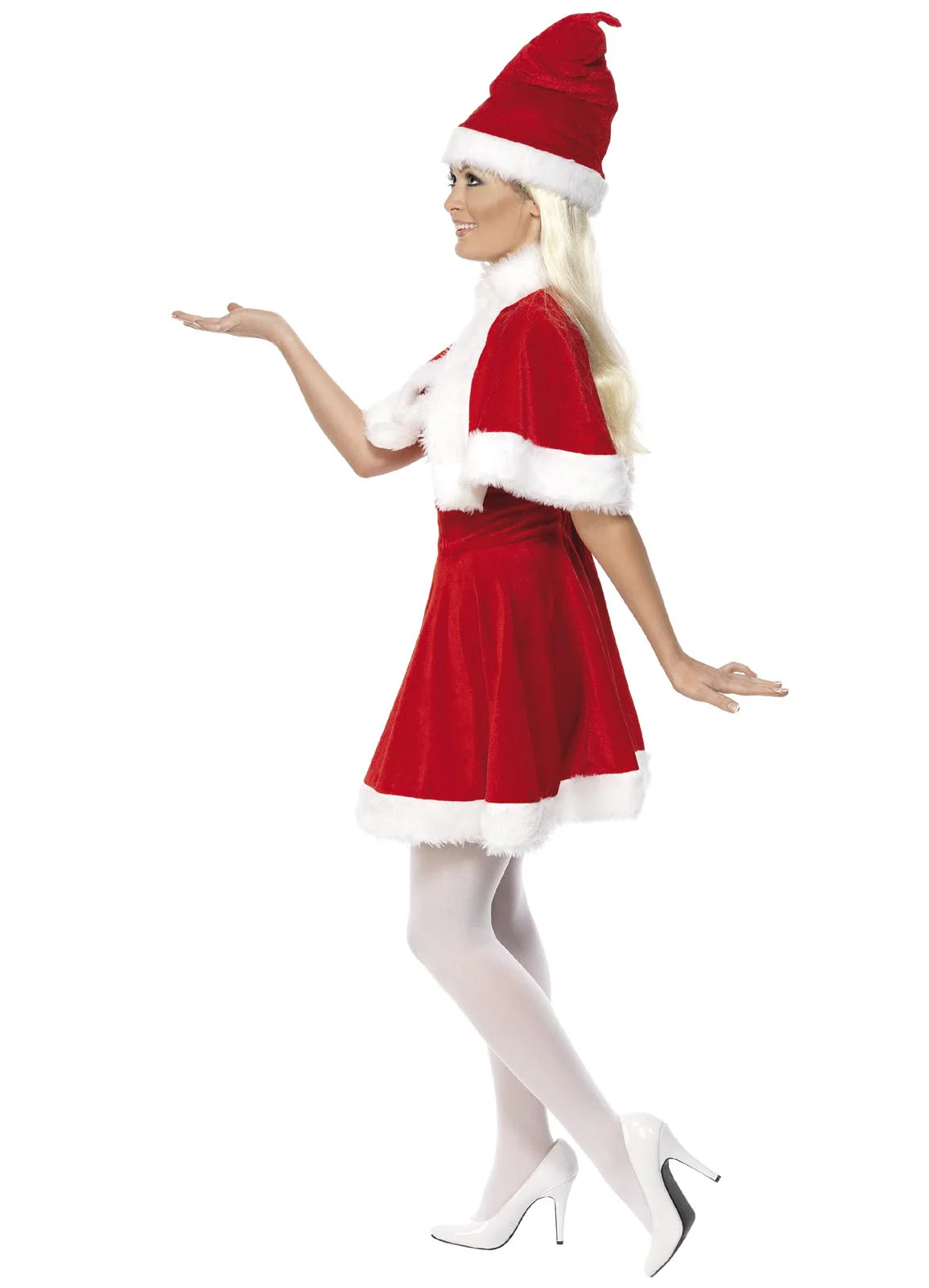 Miss Santa Costume Adult - Image 2