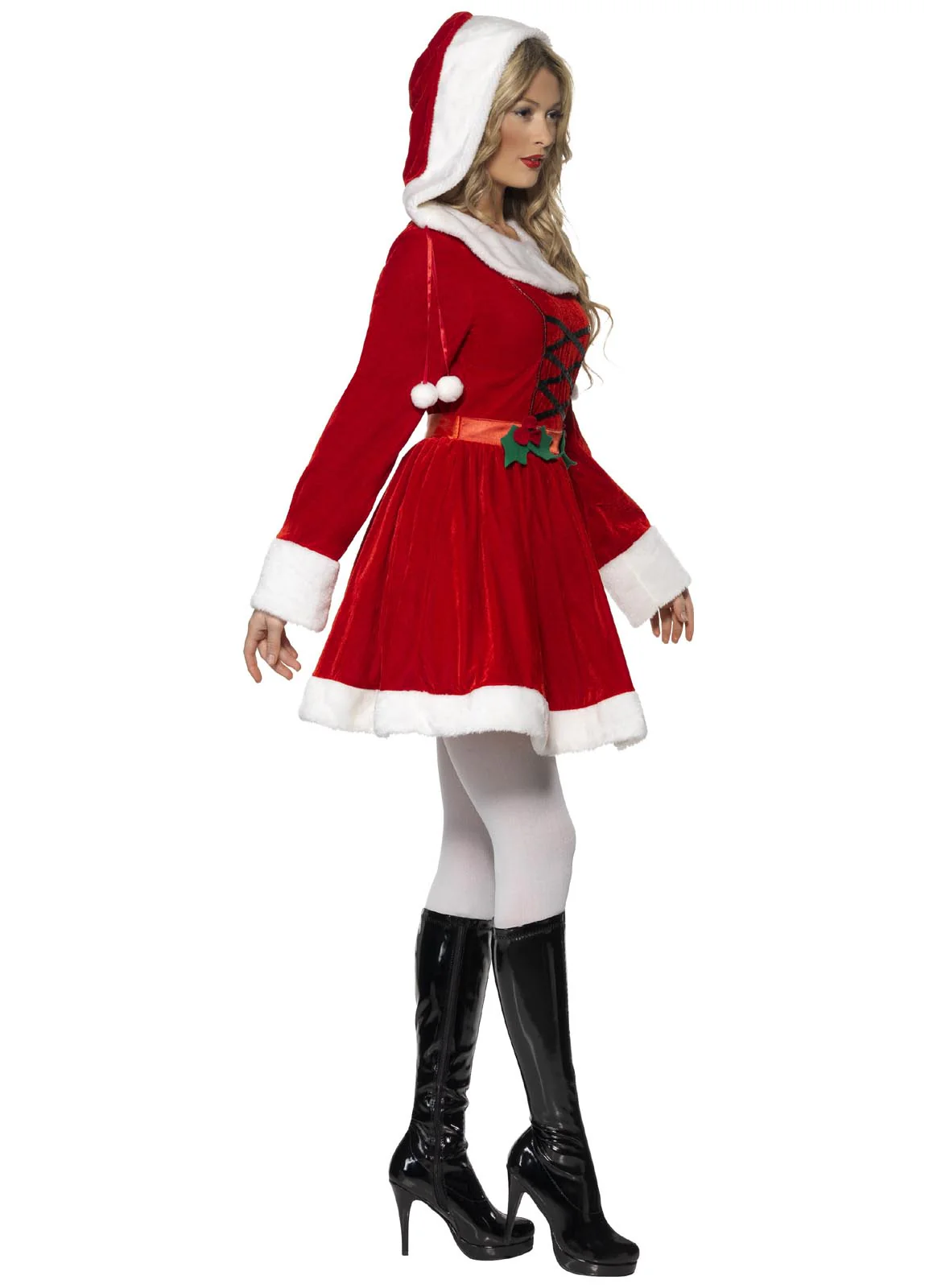 Miss Santa Costume Adult - Image 2