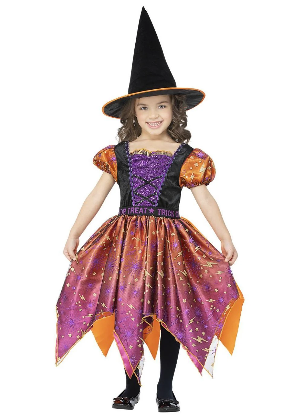 Moon & Stars Witch Costume Child