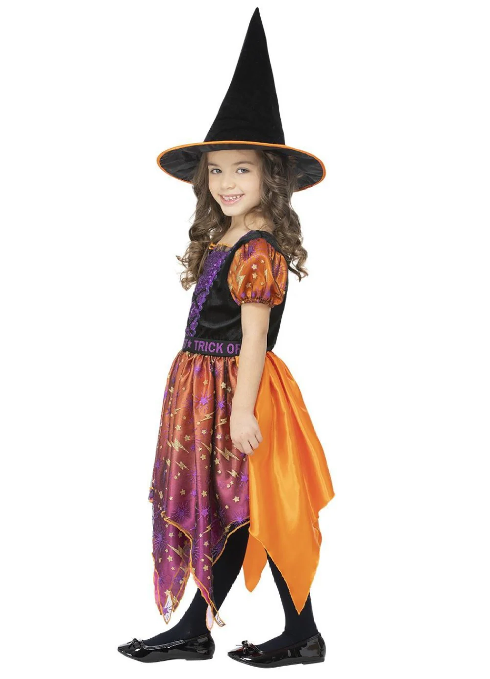 Moon & Stars Witch Costume Child - Image 3