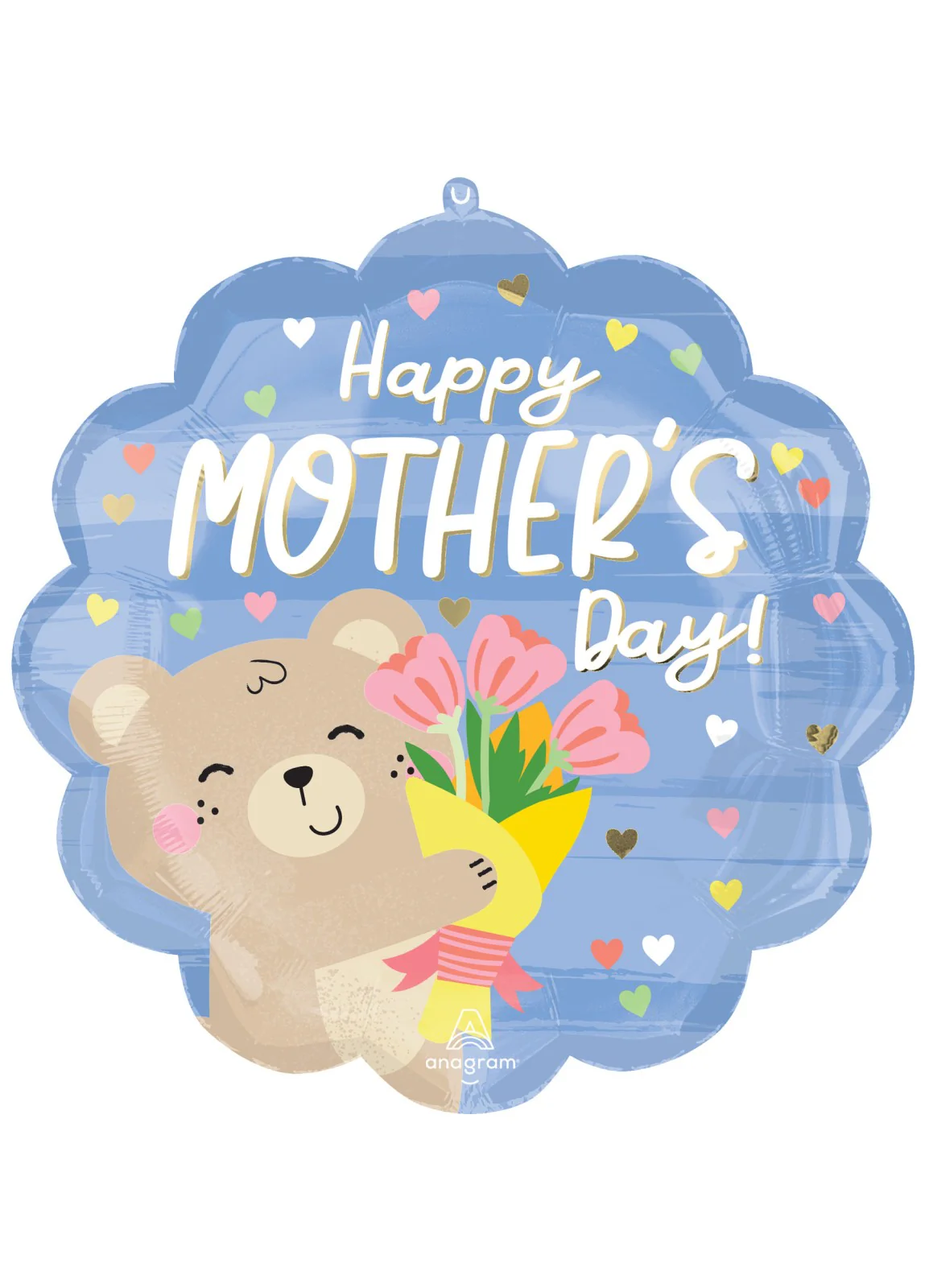 Mother's Day Bear Hugs Large Foil Balloon