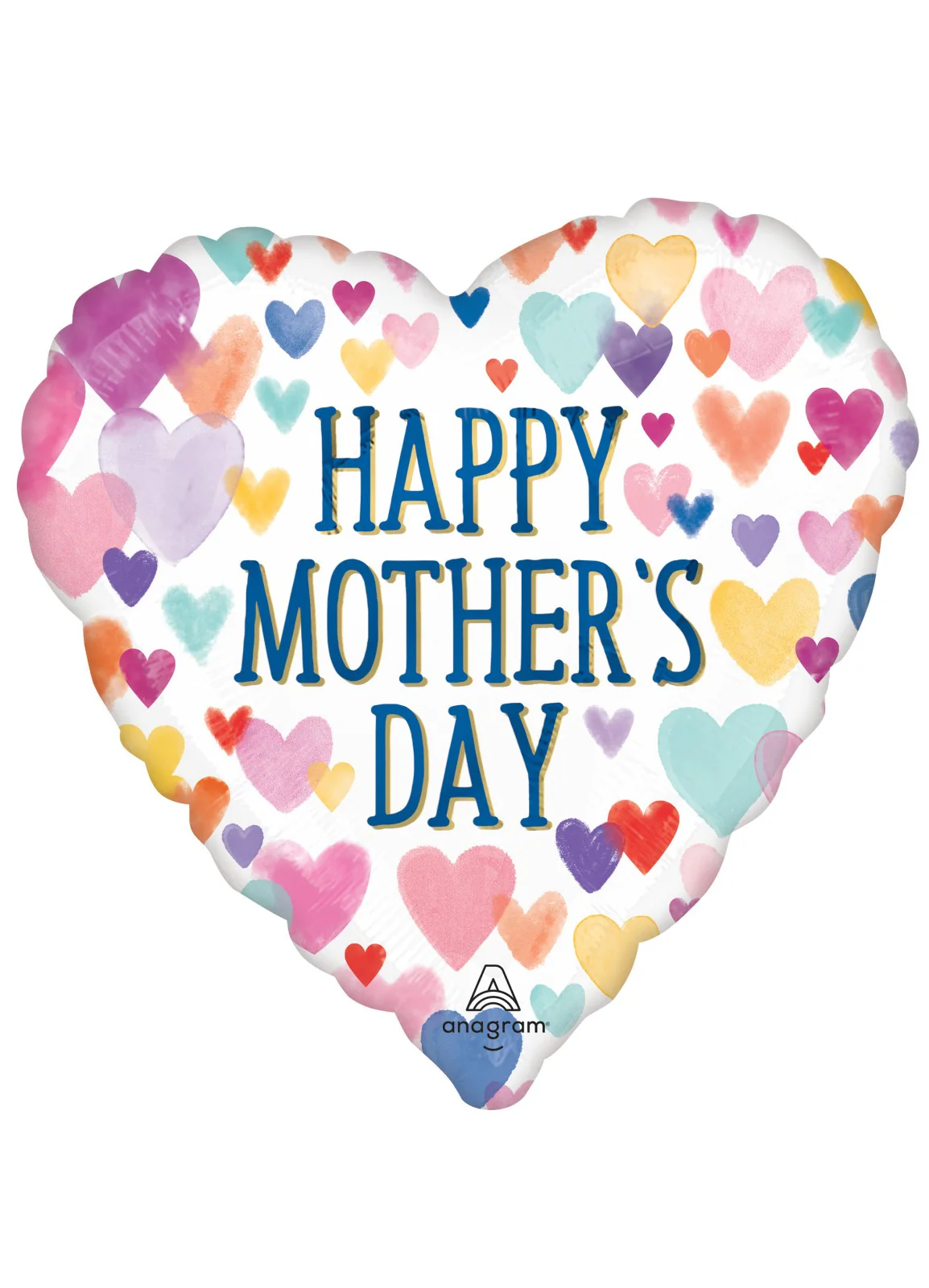 Mother's Day Hearts Jumbo Foil Balloon