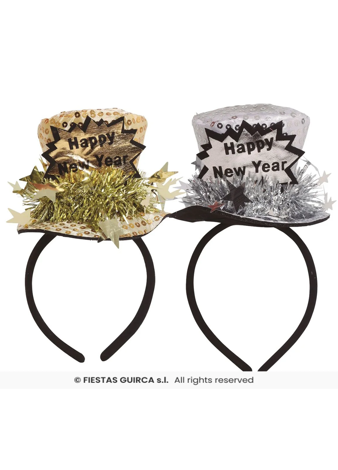 New Year Top Hat Headband - Image 2