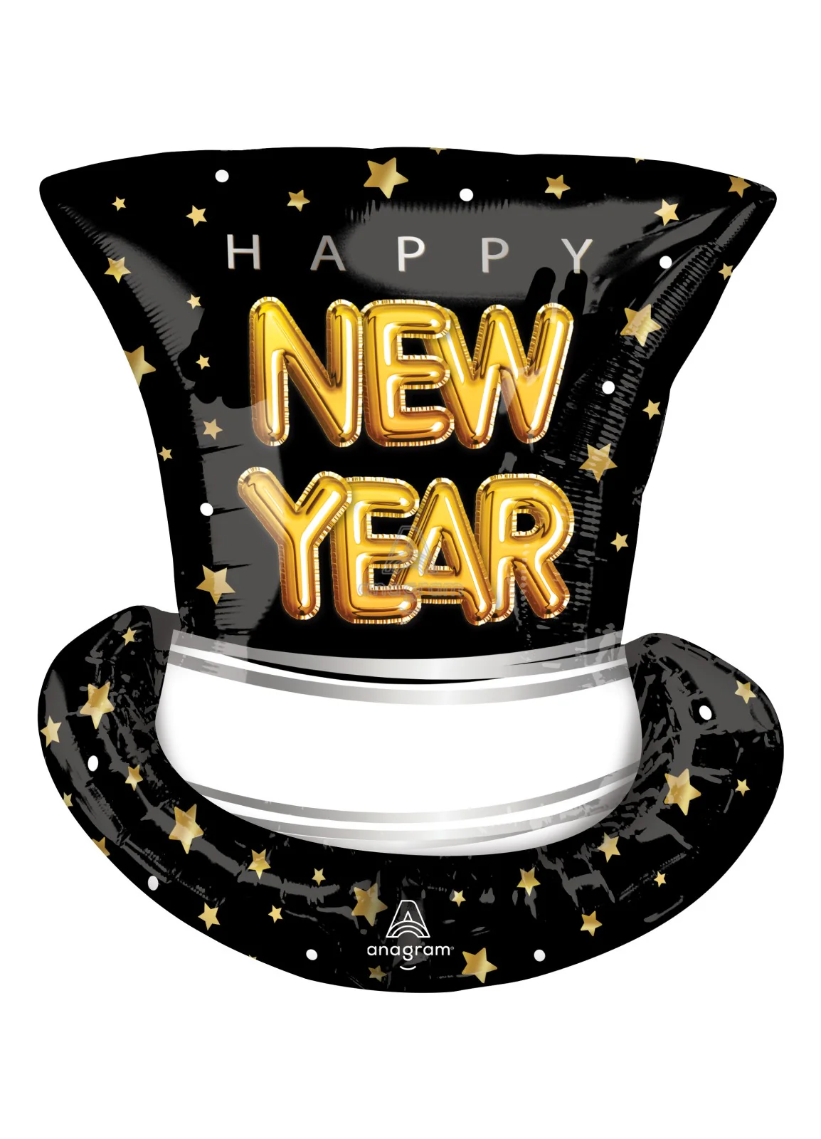 New Year Top Hat Large Balloon