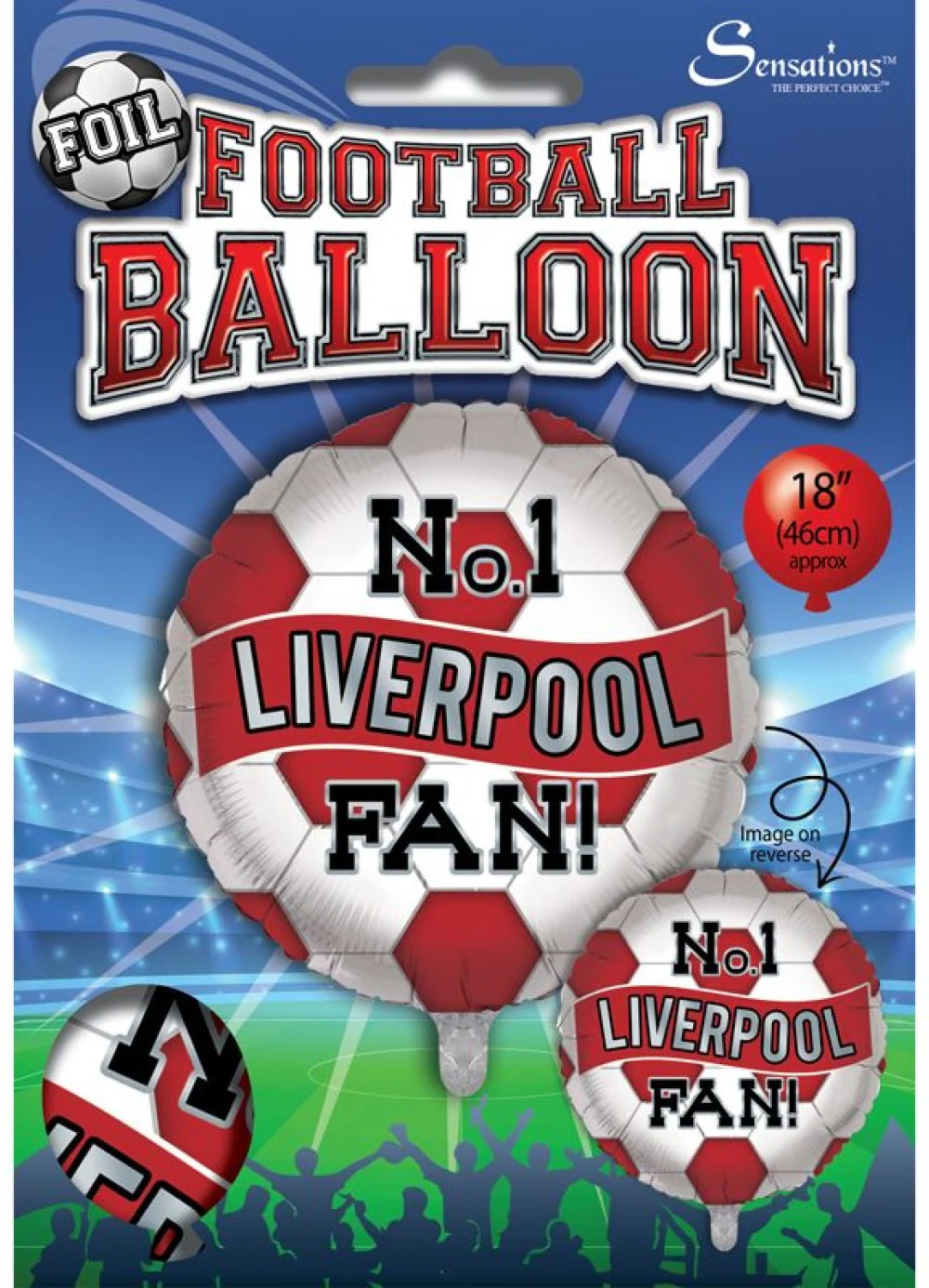 No.1 Liverpool Fan Football Balloon - Image 2
