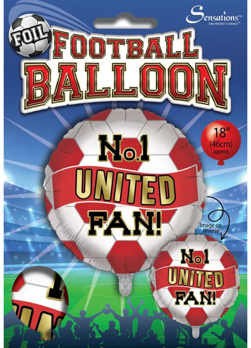 No.1 United Fan Football Balloon - Image 2