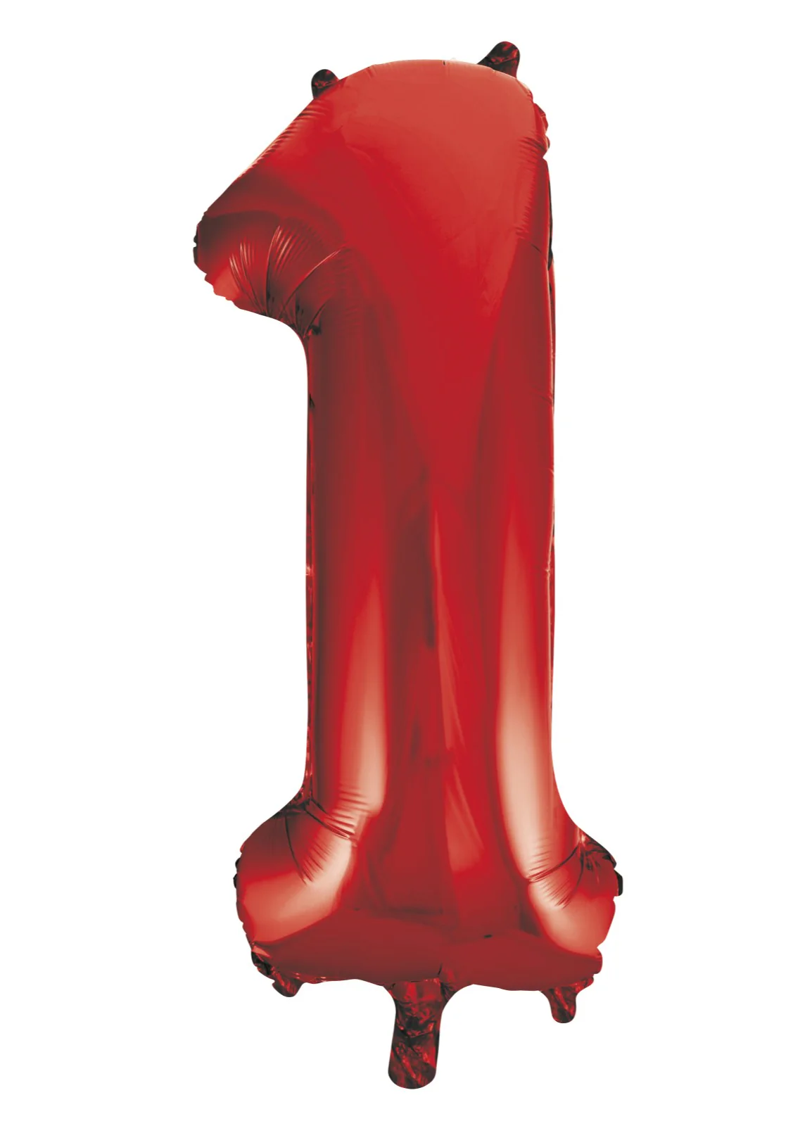 Number 1 Red Foil Balloon