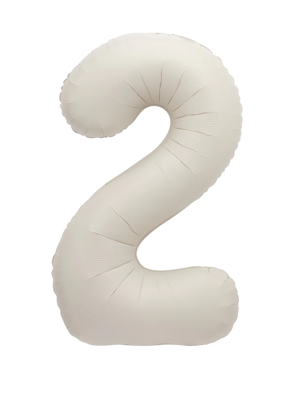 Number 2 Nude Foil Balloon