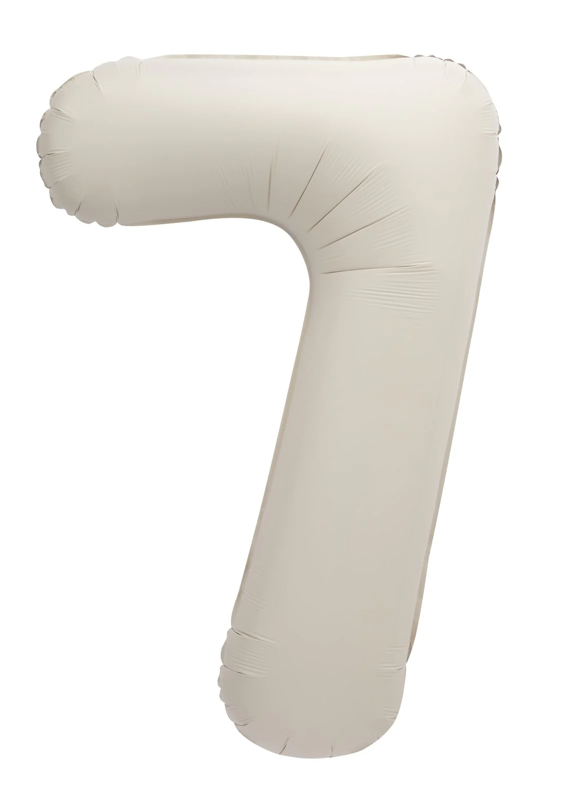 Number 7 Nude Foil Balloon