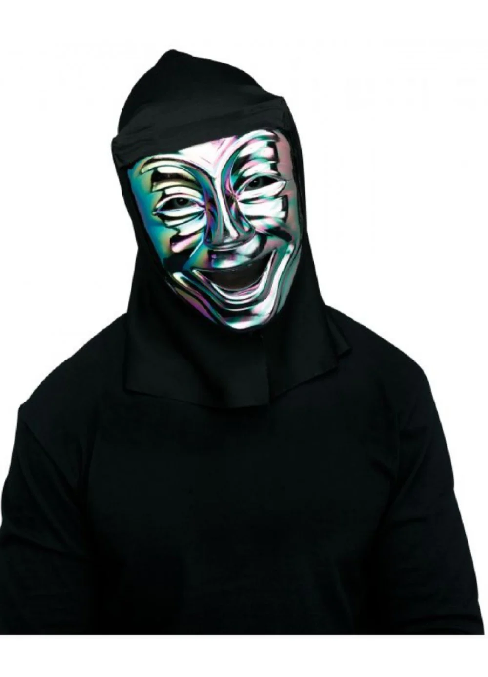Oil Slick Comedy Mask