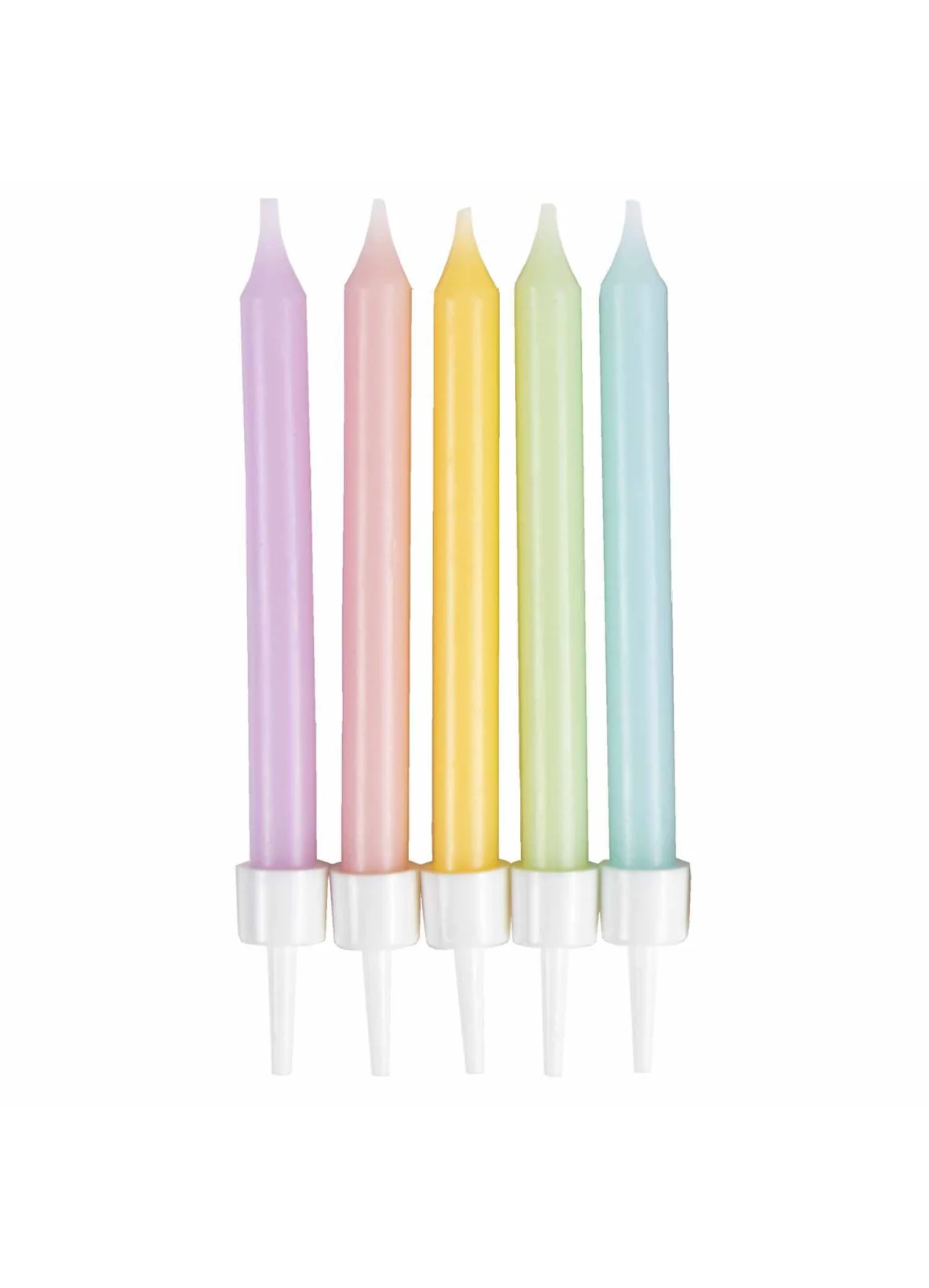 Pastel Candles 10pk