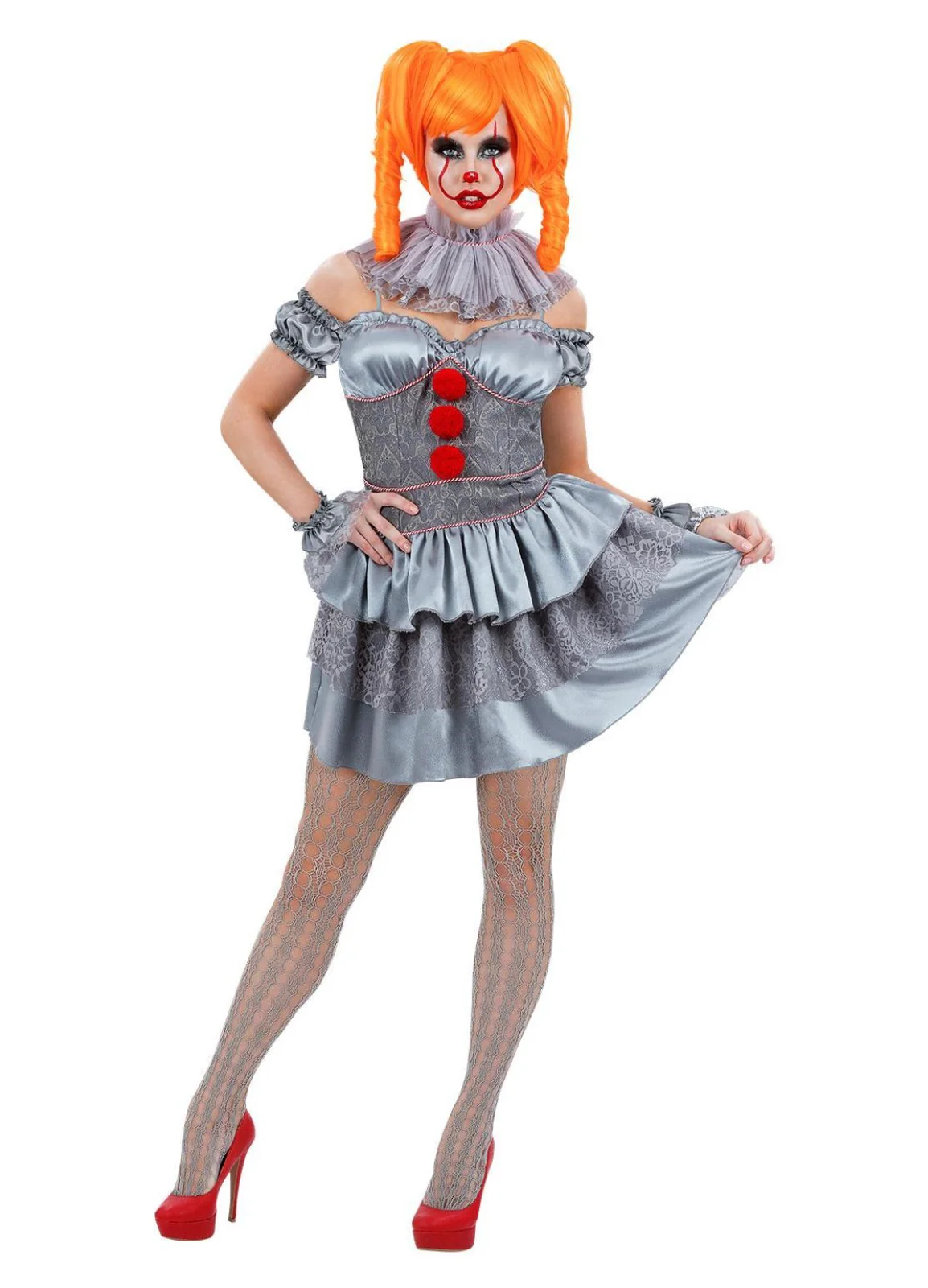 Pennywise Lady Costume Adult - Image 2