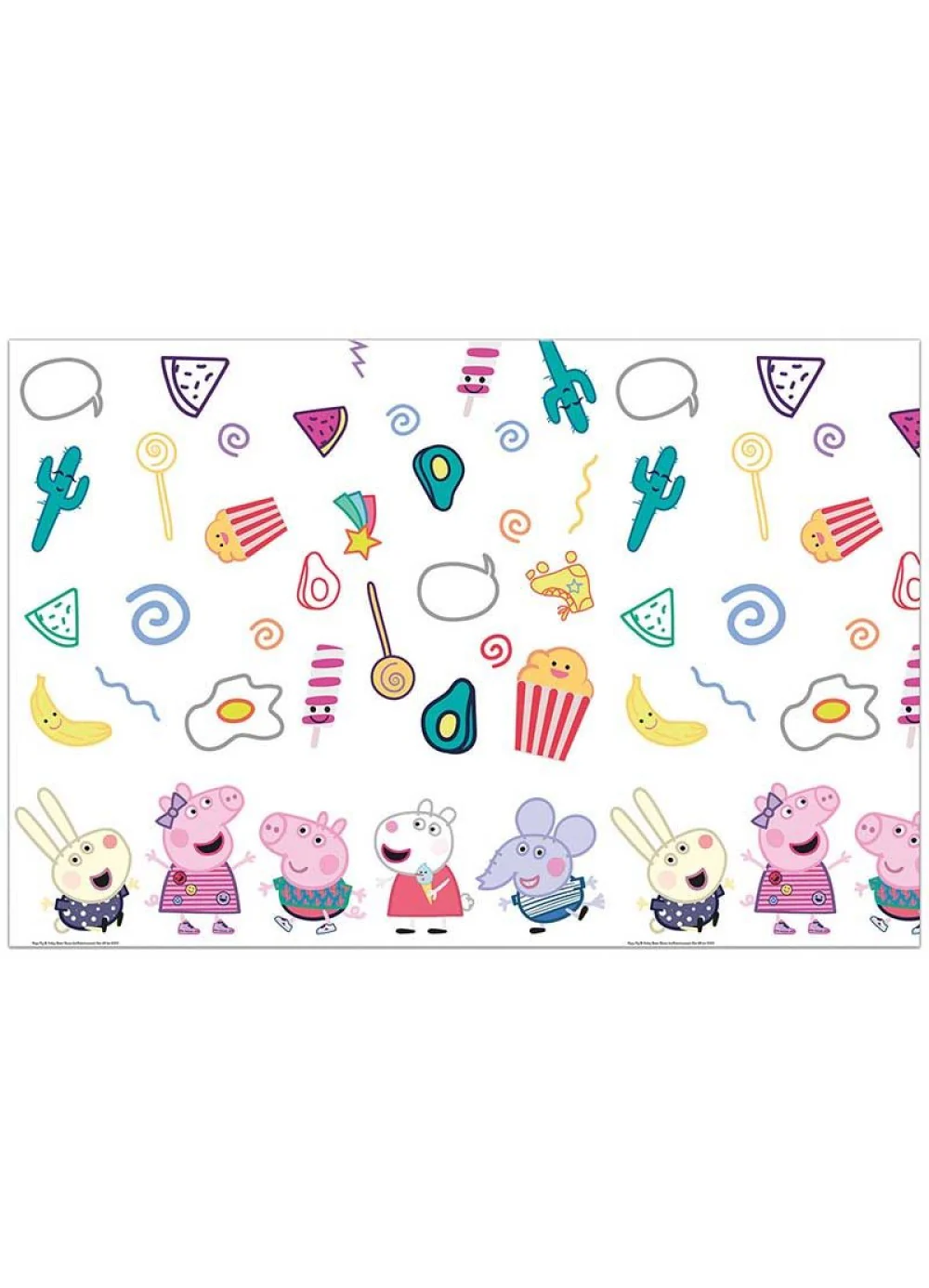 Peppa Pig Party Tablecover