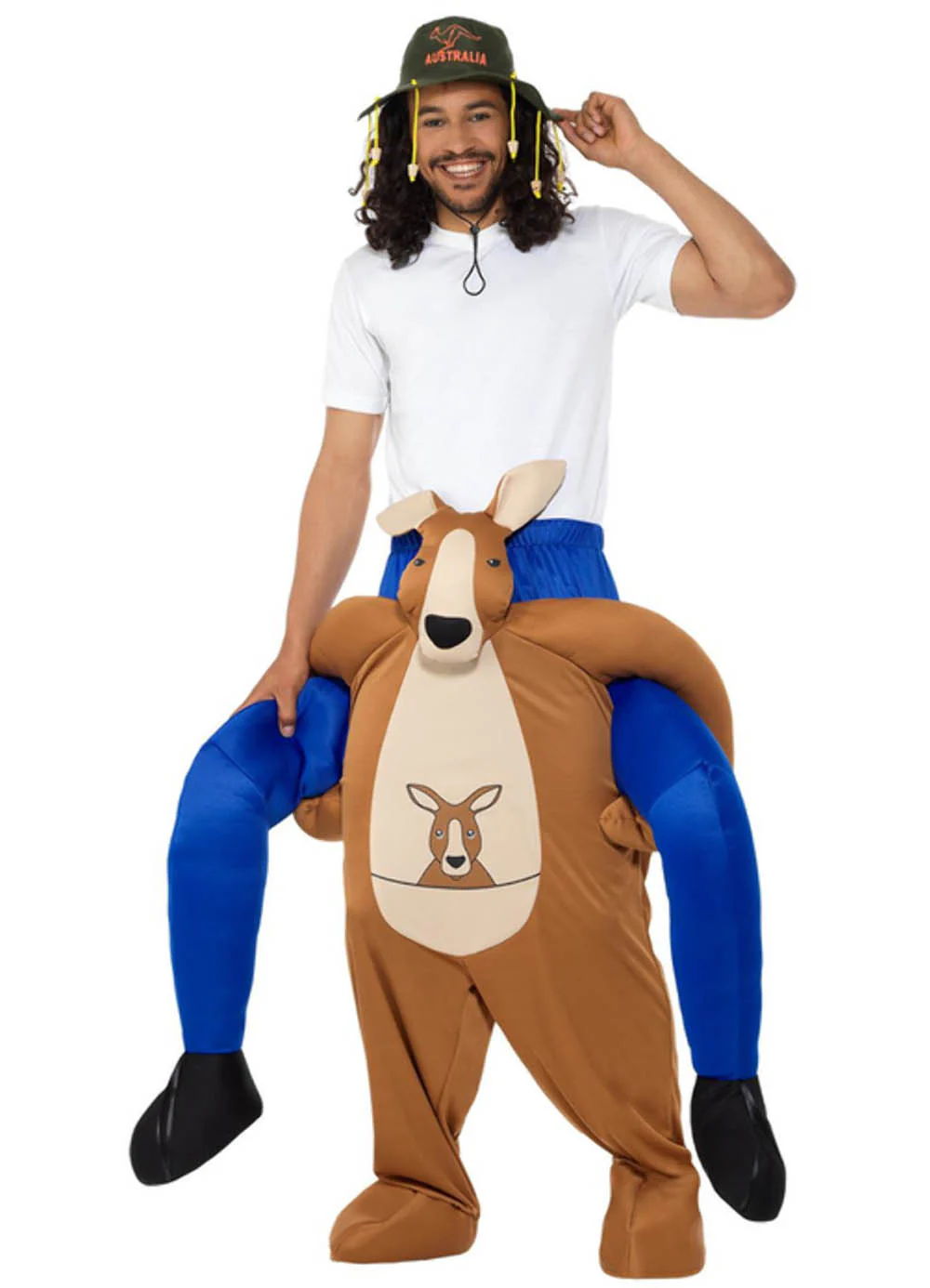 Piggyback Kangaroo Costume Adult