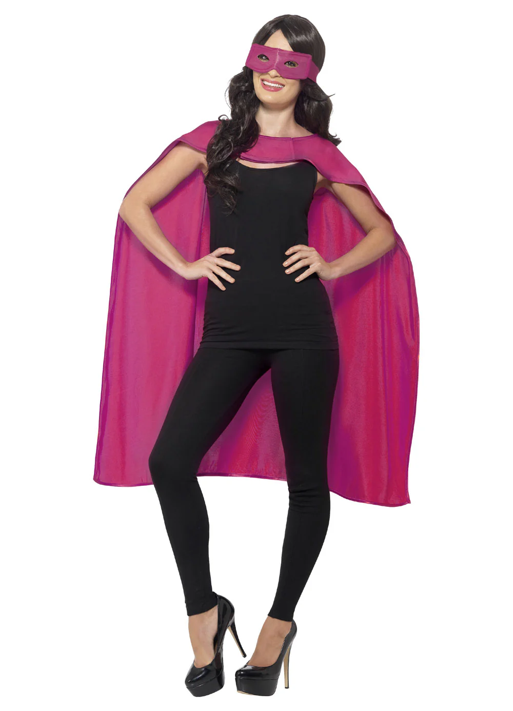 Pink Cape & Eyemask - Image 2