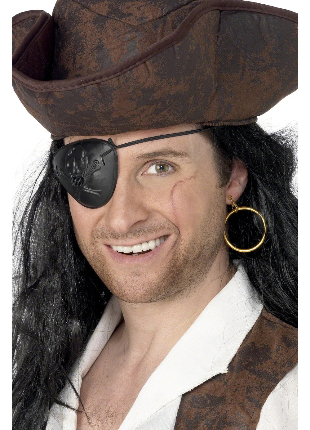 Pirate Eyepatch & Earring Set