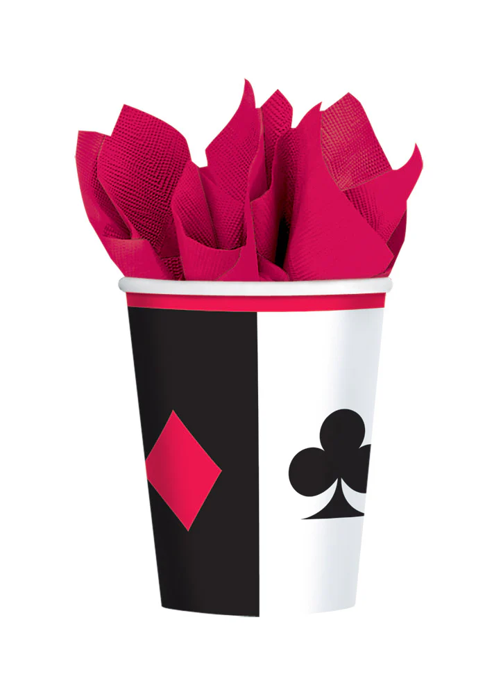 Place Your Bets Cups 8pk