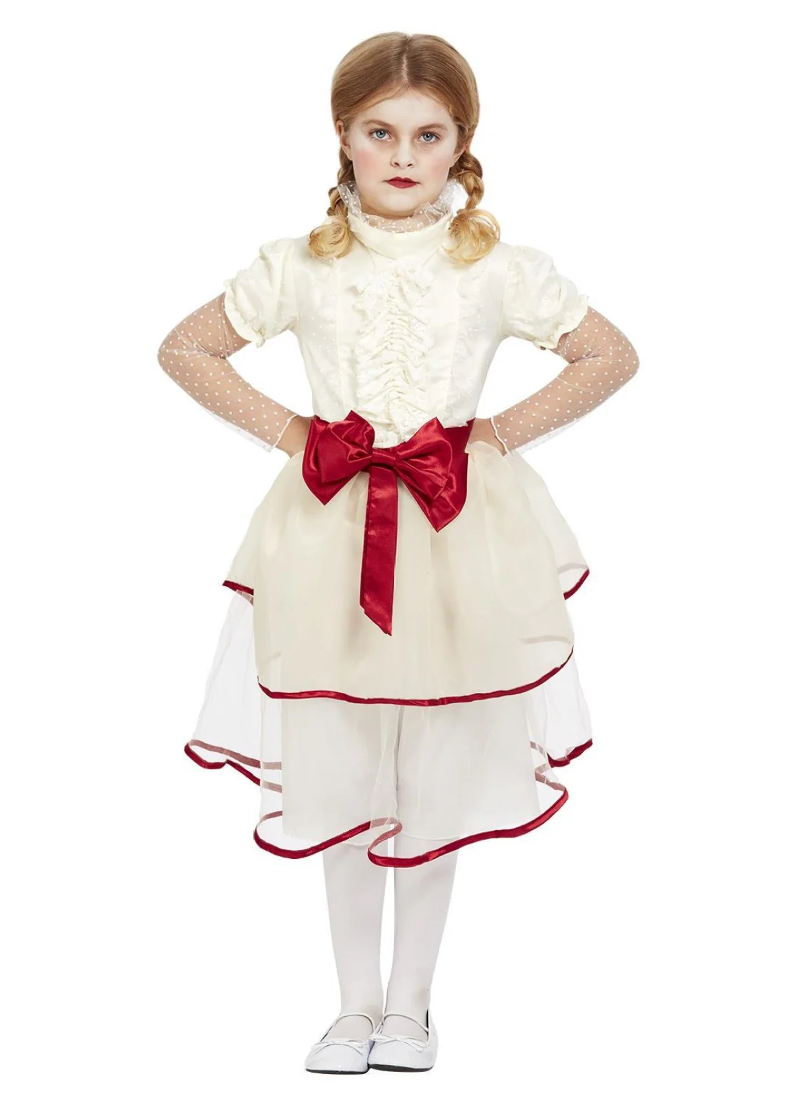 Porcelain Doll Costume Child - Image 2