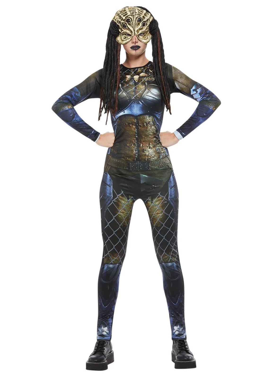Predatory Alien Lady Costume