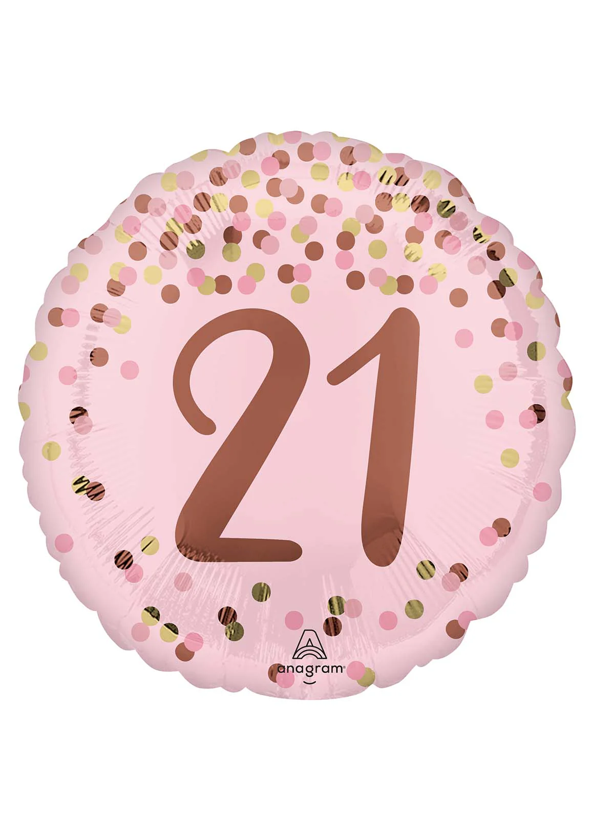 Pretty Pink 21st Birthday Foil Balloon
